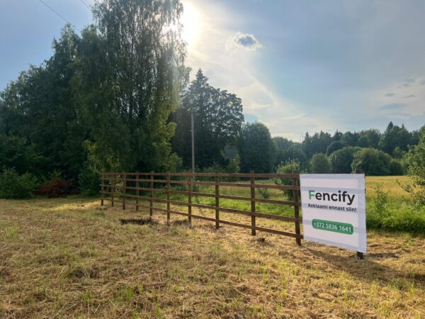 Fencify reklaamaed 2 Reklaamaed Ääsmäe-Haapsalu mnt.